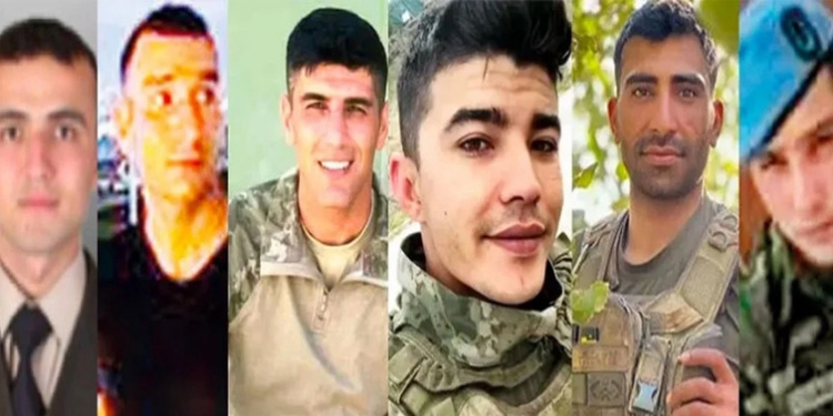 ‘Taciz ateşi’ sonucu yaşamını yitiren asker sayısı 6’ya çıktı ‘Taciz ateşi’ sonucu yaşamını yitiren asker sayısı 6’ya çıktı