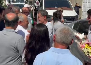 30 yıl sonra Nusaybin’de zılgıtlarla karşılandı