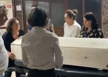 Saatlerce kent girişinde bekletilen Turan’ın cenazesi Diyarbakır’a getirildi