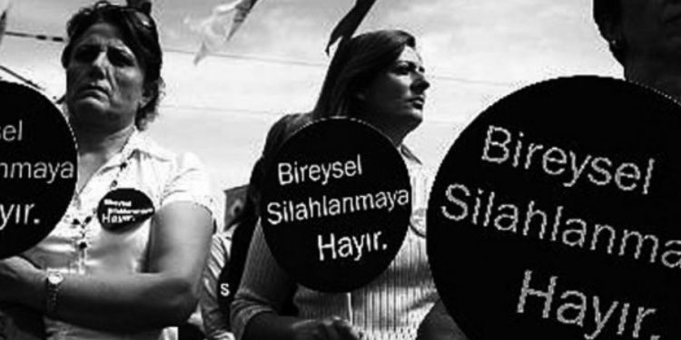 Umut Vakfı’ndan bireysel silahlanmaya karşı Meclis’e çağrı Umut Vakfı’ndan bireysel silahlanmaya karşı Meclis’e çağrı