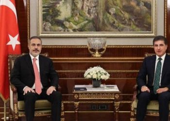 Hakan Fidan Barzani ile görüştü