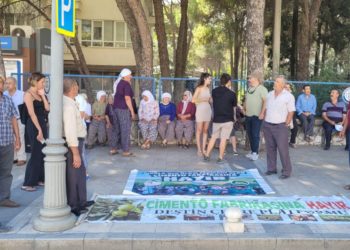 Deştin’de köylüler çimento fabrikasına karşı eylemini sürdürüyor
