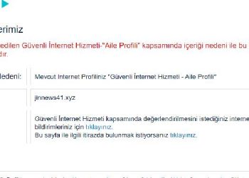 TürkTelekom’a göre JINNEWS ‘Aile Profiline’ uymuyor!
