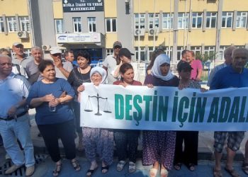 Muğla’daki adalet nöbetinde susuzluğa dikkat çekildi