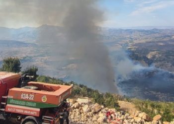 Hani’de yangın devam ediyor