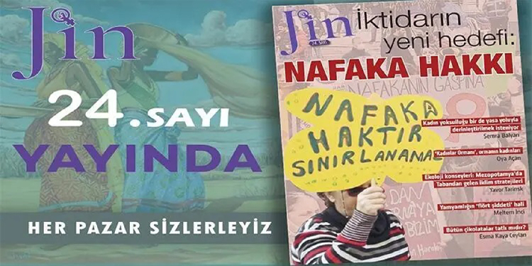 Jin Dergi’nin 24’üncü sayısı çıktı Jin Dergi’nin 24’üncü sayısı çıktı