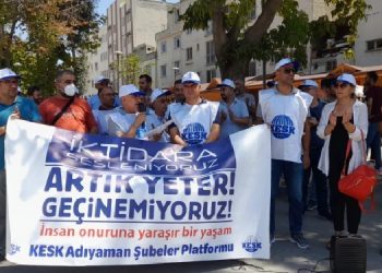 KESK iş bıraktı: Savaşa değil emekçiye bütçe