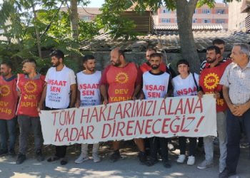 Oniks İnşaat işçilerinin eylemi kazanımla sonuçlandı