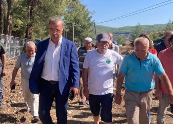 HDP ve Yeşil Sol Parti’den Akbelen’e ziyaret