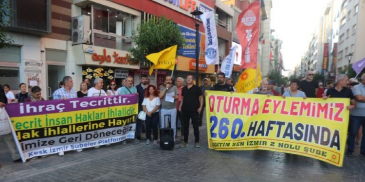 KHK eylemi 260 haftadır sürüyor