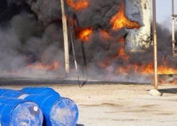 Elektrik santrali ve petrol istasyonuna SİHA saldırısı