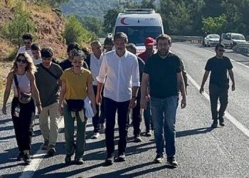 Özgürlük Yürüyüşü’nde gündem doğa talanı