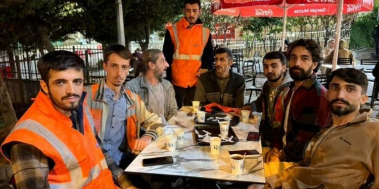 İnşaat işçilerinin eylemi başarıyla sonuçlandı