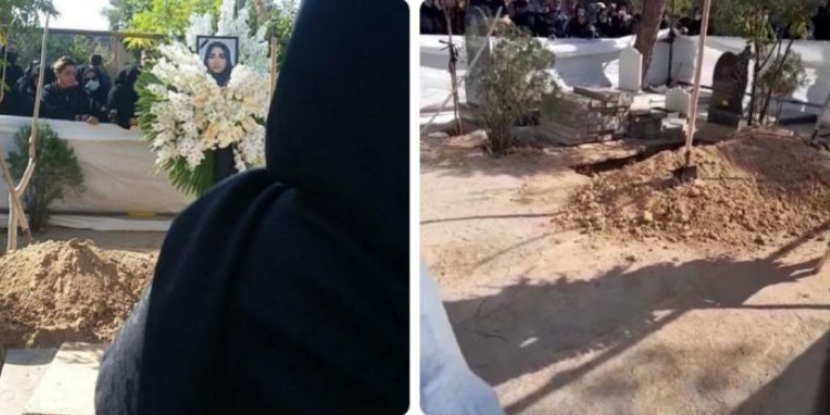 Armita’nın cenazesi Tahran’da defnedildi Armita’nın cenazesi Tahran’da defnedildi
