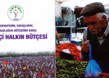 HEDEP’ten “Emekçi Halkın Bütçesi” teklifi