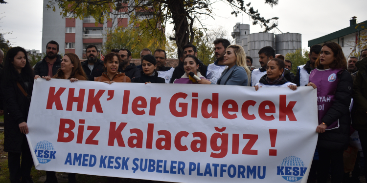 Amed KESK Şubeler Platformu: Mücadeleden vazgeçmiyoruz Amed KESK Şubeler Platformu: Mücadeleden vazgeçmiyoruz