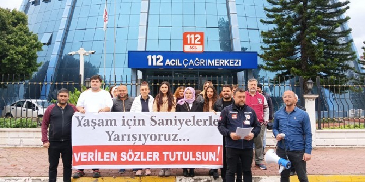112 Acil Çağrı çalışanları: Verilen sözler tutulmadı 112 Acil Çağrı çalışanları: Verilen sözler tutulmadı