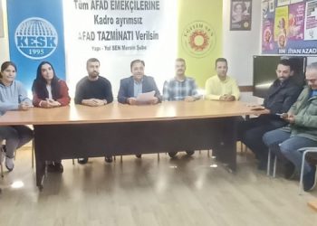 Yapı-Yol Sen: AFAD emekçilerinin sorunları çözülsün