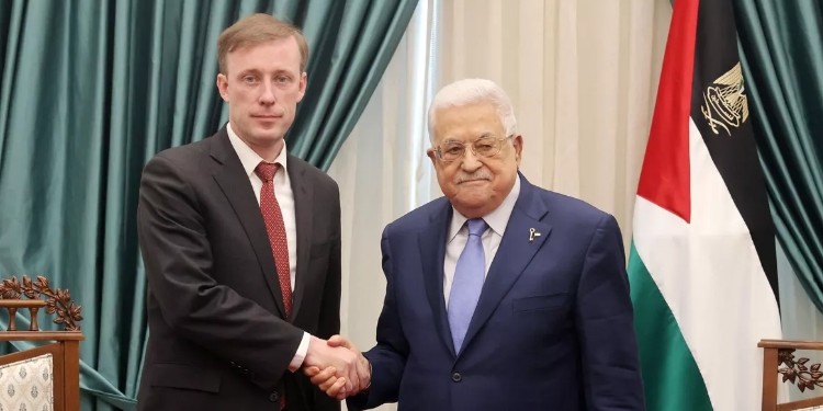 Filistin Devlet Başkanı Abbas’tan Sullivan’a: ‘Gazze Filistin’in ayrılmaz bir parçasıdır’ Filistin Devlet Başkanı Abbas’tan Sullivan’a: ‘Gazze Filistin’in ayrılmaz bir parçasıdır’