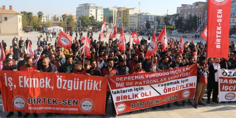 Direnişteki Özak işçilerinden “mutlaka kazanacağız” mesajı