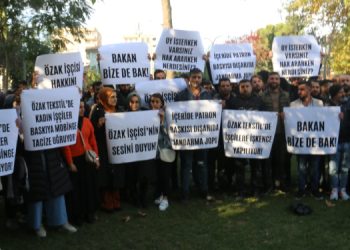 AKP’li vekille görüşmek isteyen işçilere polis engel oldu