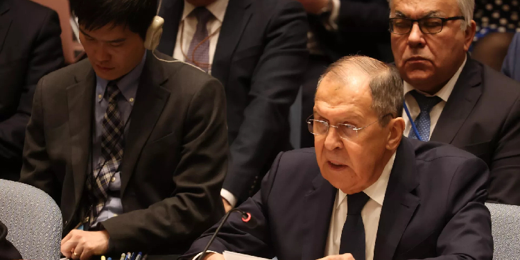 BM’de konuşan Lavrov’dan İsrail’e Filistin dersi BM’de konuşan Lavrov’dan İsrail’e Filistin dersi