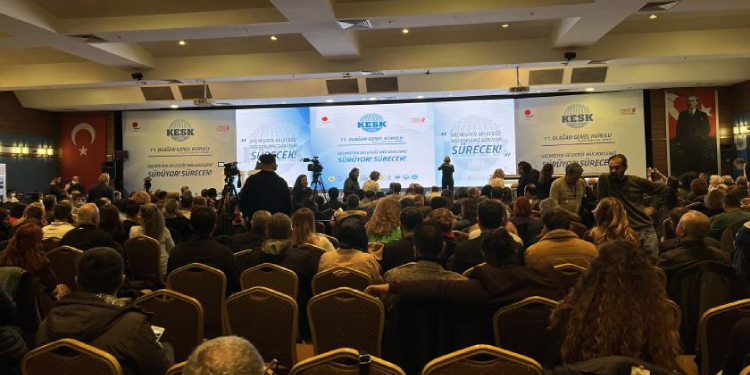 KESK Olağan Genel Kurulu’nda MYK belirlendi KESK Olağan Genel Kurulu’nda MYK belirlendi