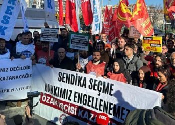 Özak Tekstil işçileri direnişlerini İstanbul’a taşıdı