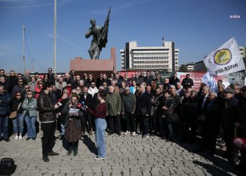 Gazeteciler, tutuklanan gazeteci Süleyman Gençel için açıklama yaptı