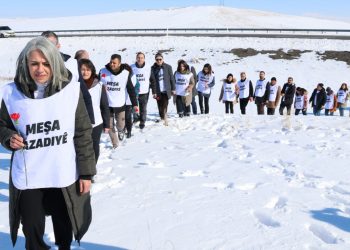 Özgürlük Yürüyüşçüleri Digor’da katledilenleri andı