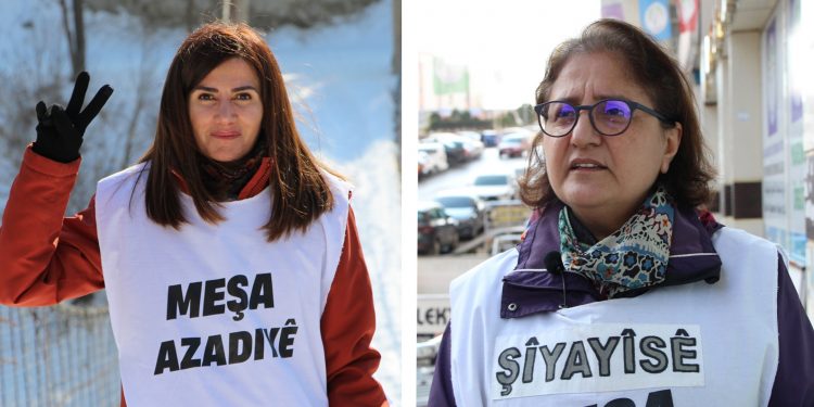 Özgürlük Yürüyüşçüleri: Mücadeleye kadınlar öncülük ediyor Özgürlük Yürüyüşçüleri: Mücadeleye kadınlar öncülük ediyor