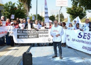 Sağlıkçılar “vergide adalet” talebiyle süresiz eylem başlatıyor