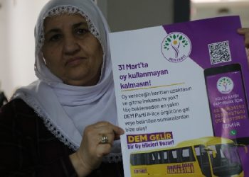Ege’deki hareketli seçmenlere çağrı: DEM’e başvurun
