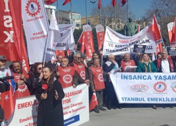 Emekliler İstanbul’dan seslendi: Yaşam hakkı yoksa oy yok
