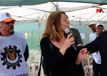 Lezita işçilerini ziyaret eden kadınlar, sendika başkanı tarafından tehdit edildi