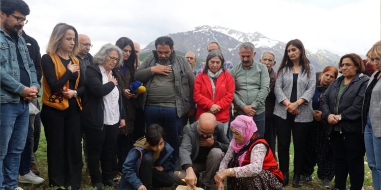 Seyit Rıza ve yoldaşları için 40 fidan dikildi