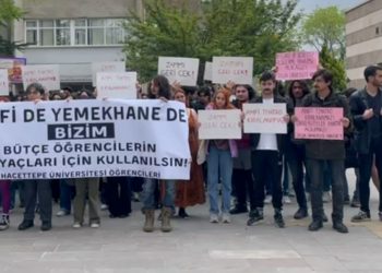 Hacettepe öğrencilerinden “ranta ve zamlara” karşı protesto