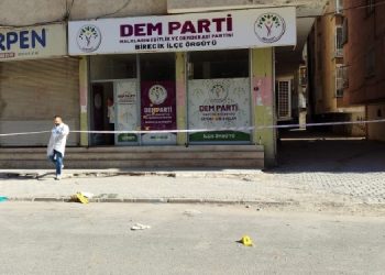 Birecek’te DEM Parti binasına saldırı