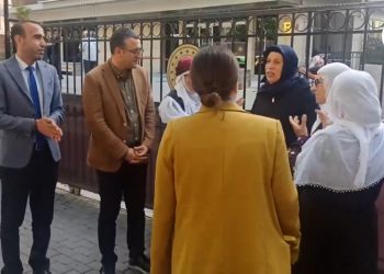Adalet Nöbeti’nin 109’uncu gününde Barış Anneleri ve tutsak yakınlarından ziyaret