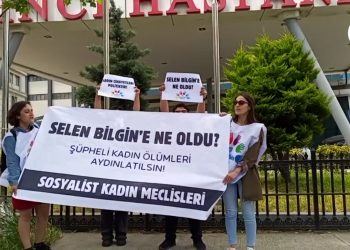 SKM’den Selen Bilgin için eylem