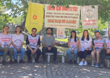 Eğitim Nöbeti 26’ncı gününde: TED’e protesto