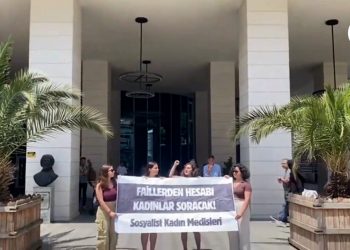 SKM’den Taksim EAH önünde eylem