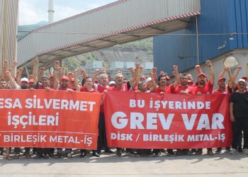 Hatay’da Befesa işçileri greve çıktı