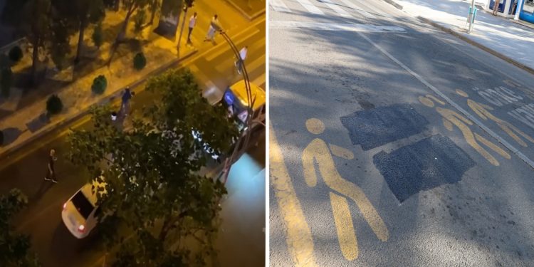 Amed’de polis eşliğinde Kürtçe uyarı yazıları karalandı
