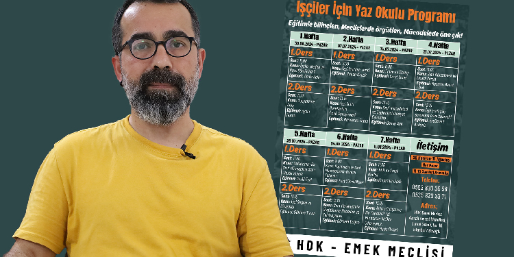 HDK işçiler için “Yaz Okulu Programı” başlattı HDK işçiler için “Yaz Okulu Programı” başlattı