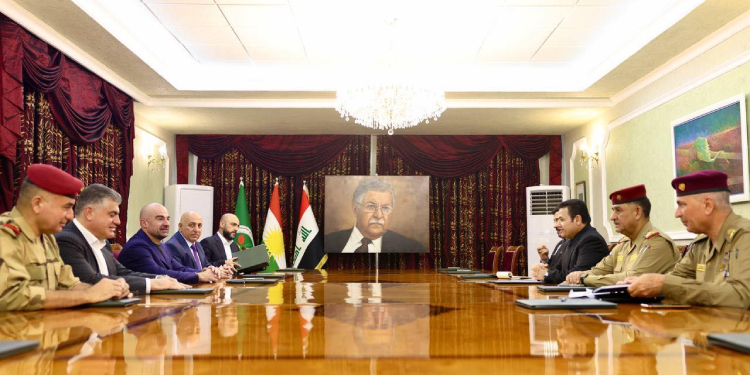 Irak Ulusal Güvenlik Danışmanı, Talabani ile görüştü Irak Ulusal Güvenlik Danışmanı, Talabani ile görüştü