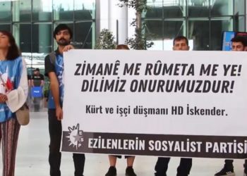 ESP’den Kürtçeyi yasaklayan HD İskender protestosu
