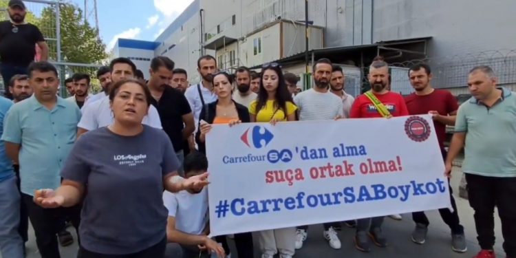 CarrefourSA işçilerinden Çalışma Bakanı’na: Taleplerimizi dikkate almak zorundasınız CarrefourSA işçilerinden Çalışma Bakanı’na: Taleplerimizi dikkate almak zorundasınız