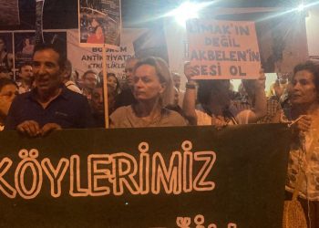 İkizköylüler Limak’ı protesto etti