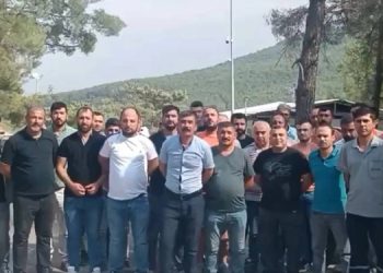 Eylem yapan 70 madenci gözaltına alındı